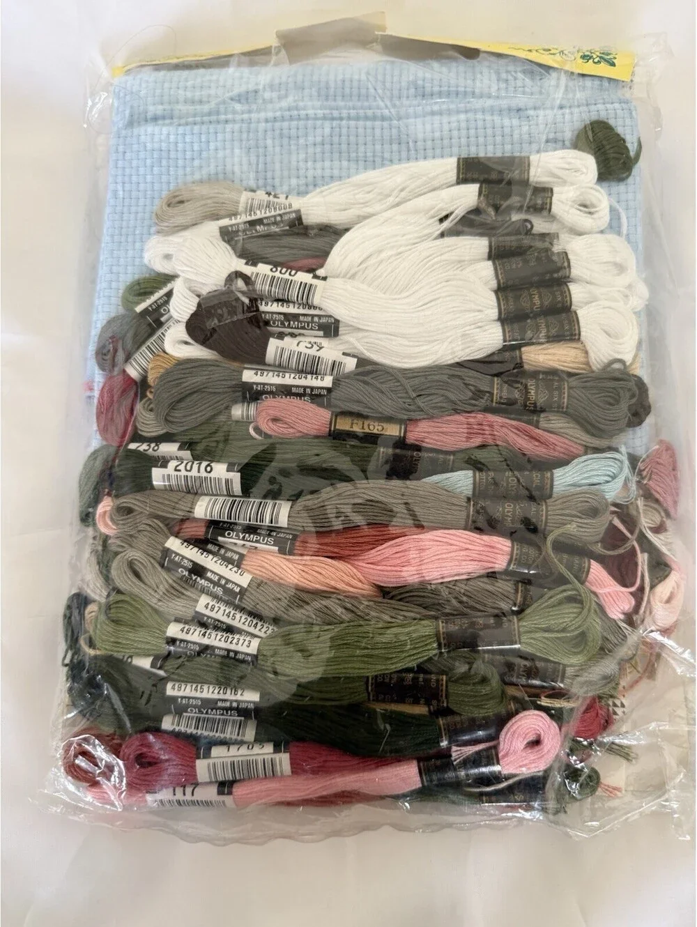 Nantucket Rose Girl Counted Cross Stitch Kit HUGE 23.6